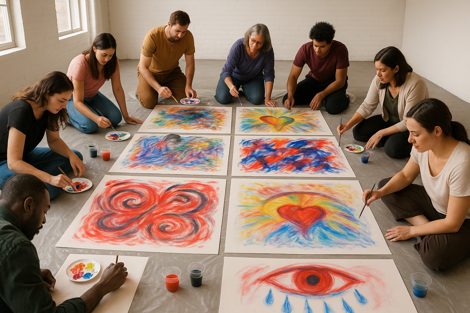 El mural de la liberación