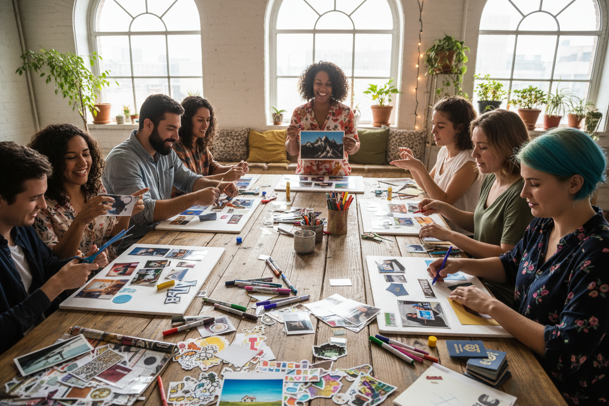 Crea tu propio Vision Board: Collage de los Sueños